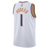 Dres Phoenix Suns Devin Booker Nike 2023-24 Association Edition Bijela Swingman